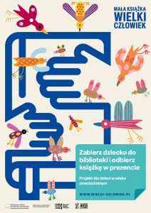 Powiększ. Mała książka - wielki człowiek - akcja czytelnicza dla przedszkolaków. Alternatywa tekstowa w artykule