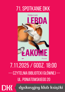 Powiększ. Spotkanie Dyskusyjnego Klubu Książki w Raszynie -alternatywa tekstowa w artykule.