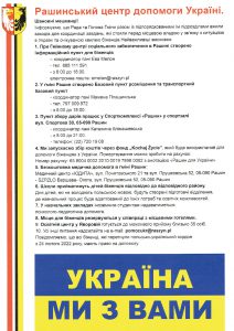 Pomoc dla Ukrainy - wersja ukraińska