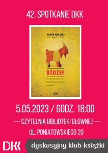 Dyskusyjny Klub Książki - plakat