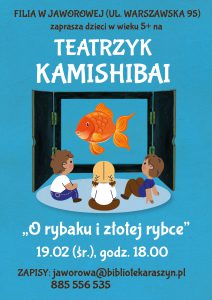 Powiększ. Teatrzyk kamishibai w filii w Jaworowej - alternatywa tekstowa w artykule