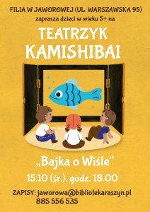 Powiększ. Teatrzyk kamishibai w filii w Jaworowej - alternatywa tekstowa w artykule