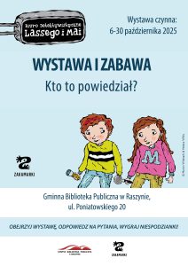 Powiększ. Wystawa i zabawa z bohaterami serii "Biuro Detektywistyczne Lassego i Mai" wydawnictwa Zakamarki - alternatywa tekstowa w artykule