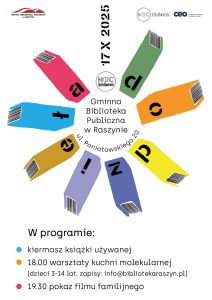 Noc Bibliotek w Raszynotece - alternatywa tekstowa w artykule