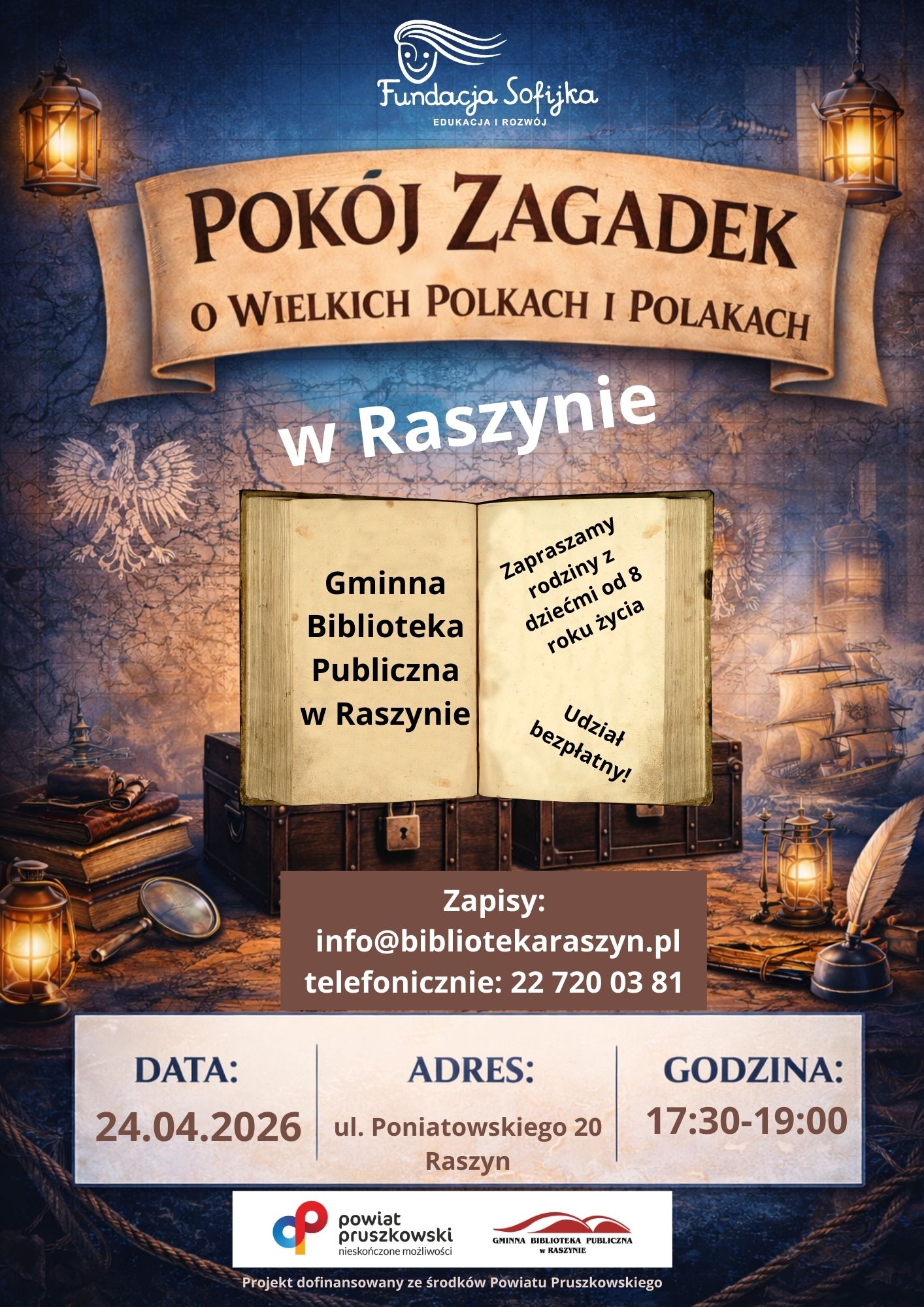 Powiększ. Pokój zagadek o wielkich Polkach i Polakach - alternatywa tekstowa w artykule