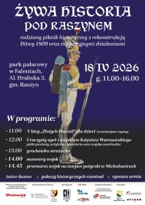 Powiększ. Piknik historyczny w Falentach - alternatywa tekstowa w artykule