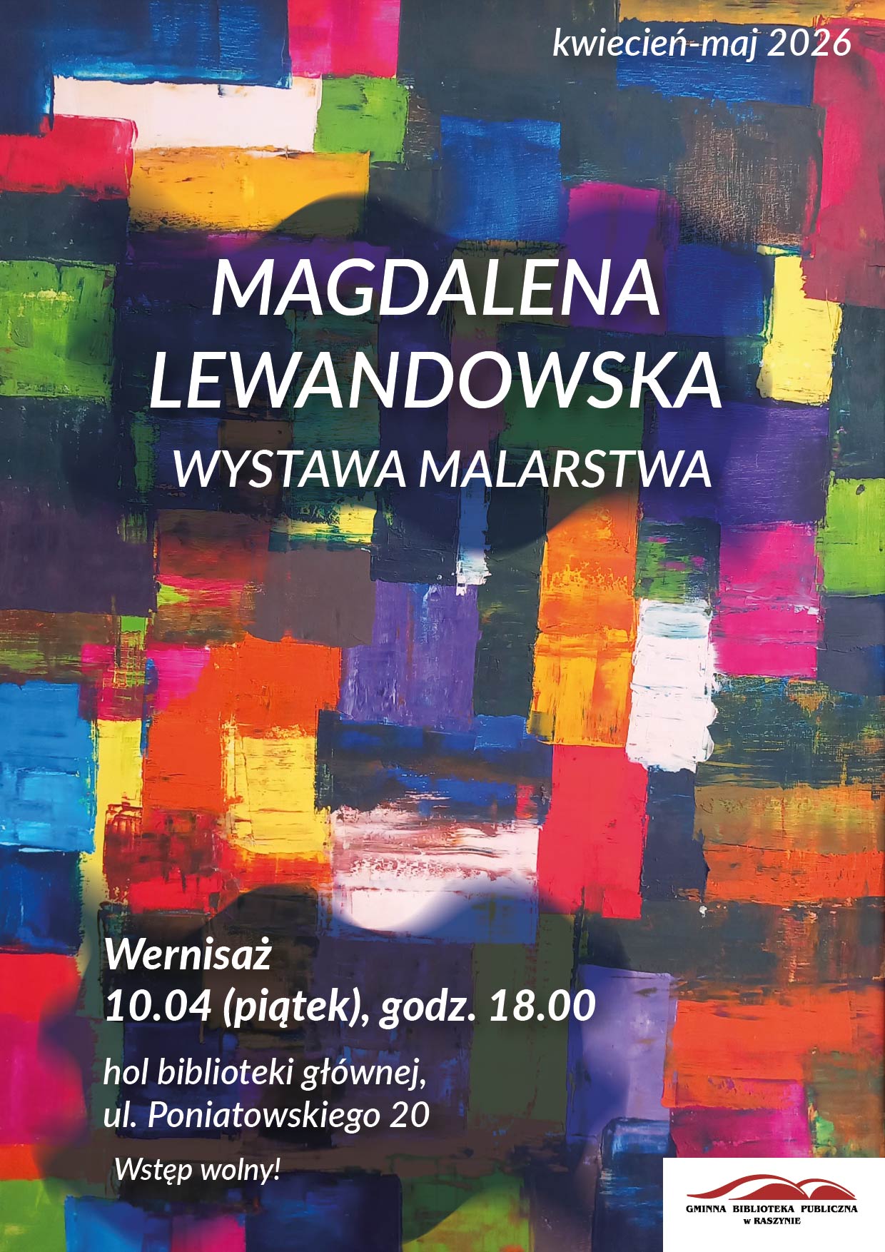 Powiększ. Wystawa malarstwa Magdaleny Lewandowskiej - alternatywa tekstowa w artykule