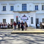 Organizatorzy podczas uroczystego apelu