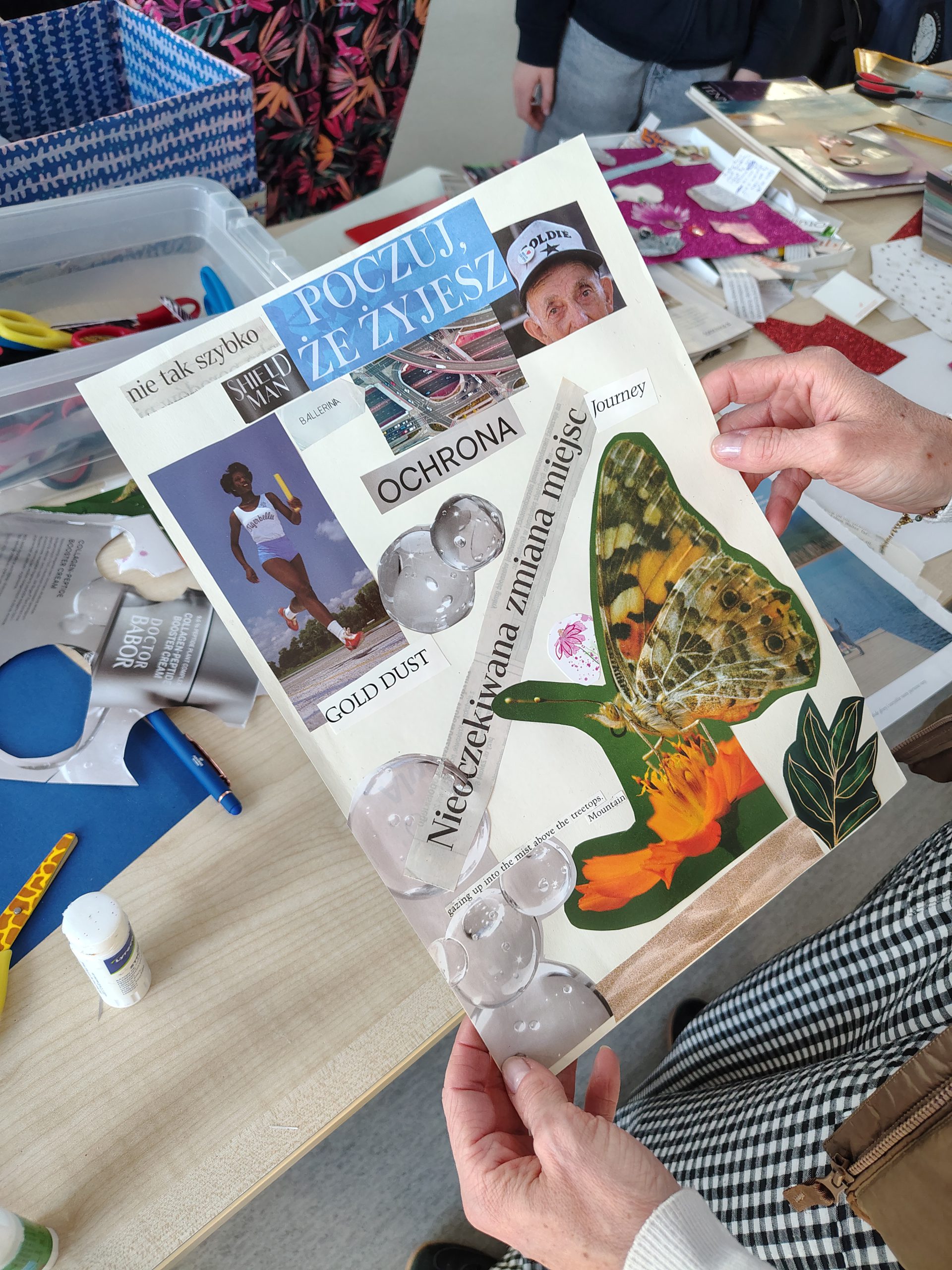 Jeden z gotowych kolaży