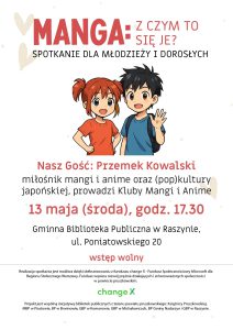 Powiększ. Spotkanie o mandze. Alternatywa tekstowa w artykule