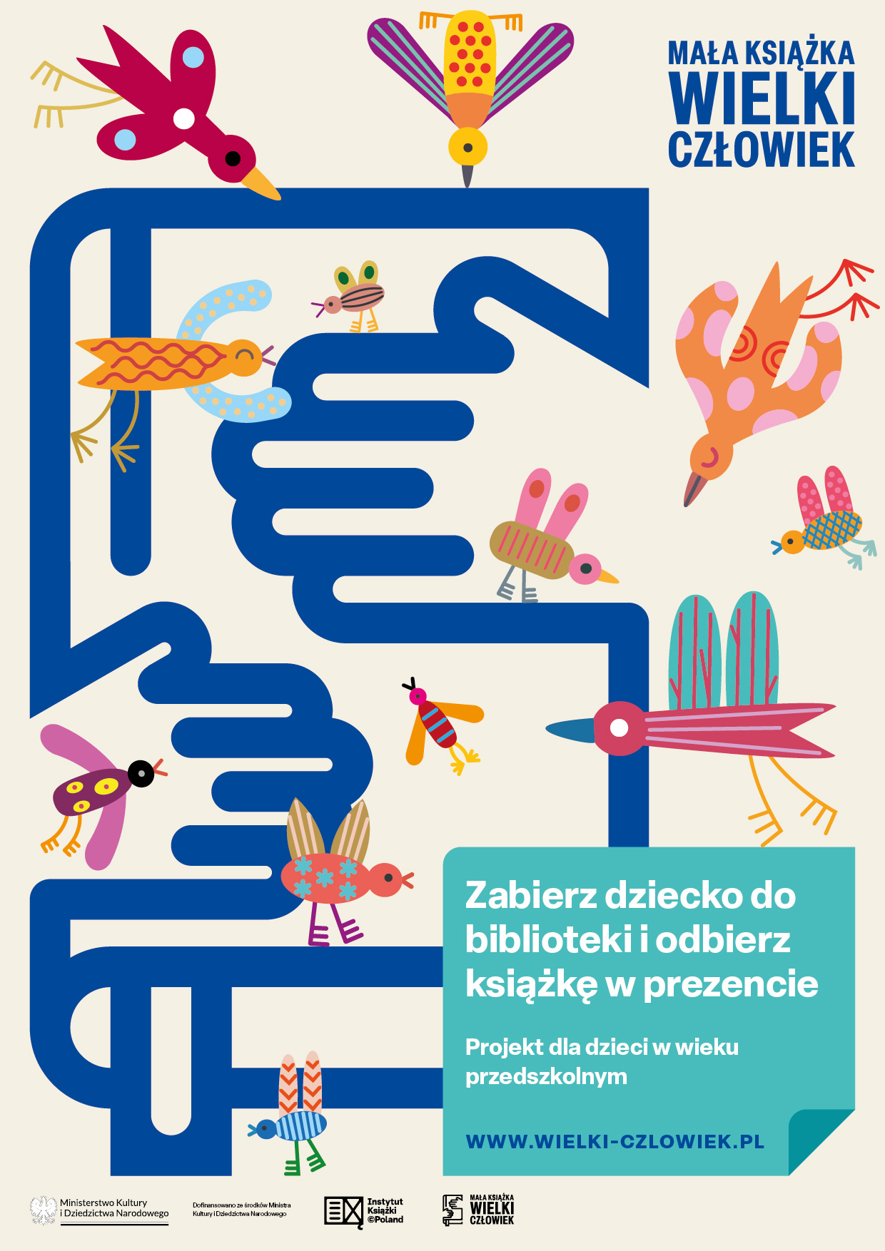 Powiększ. Mała książka - wielki człowiek - akcja czytelnicza dla przedszkolaków. Alternatywa tekstowa w artykule