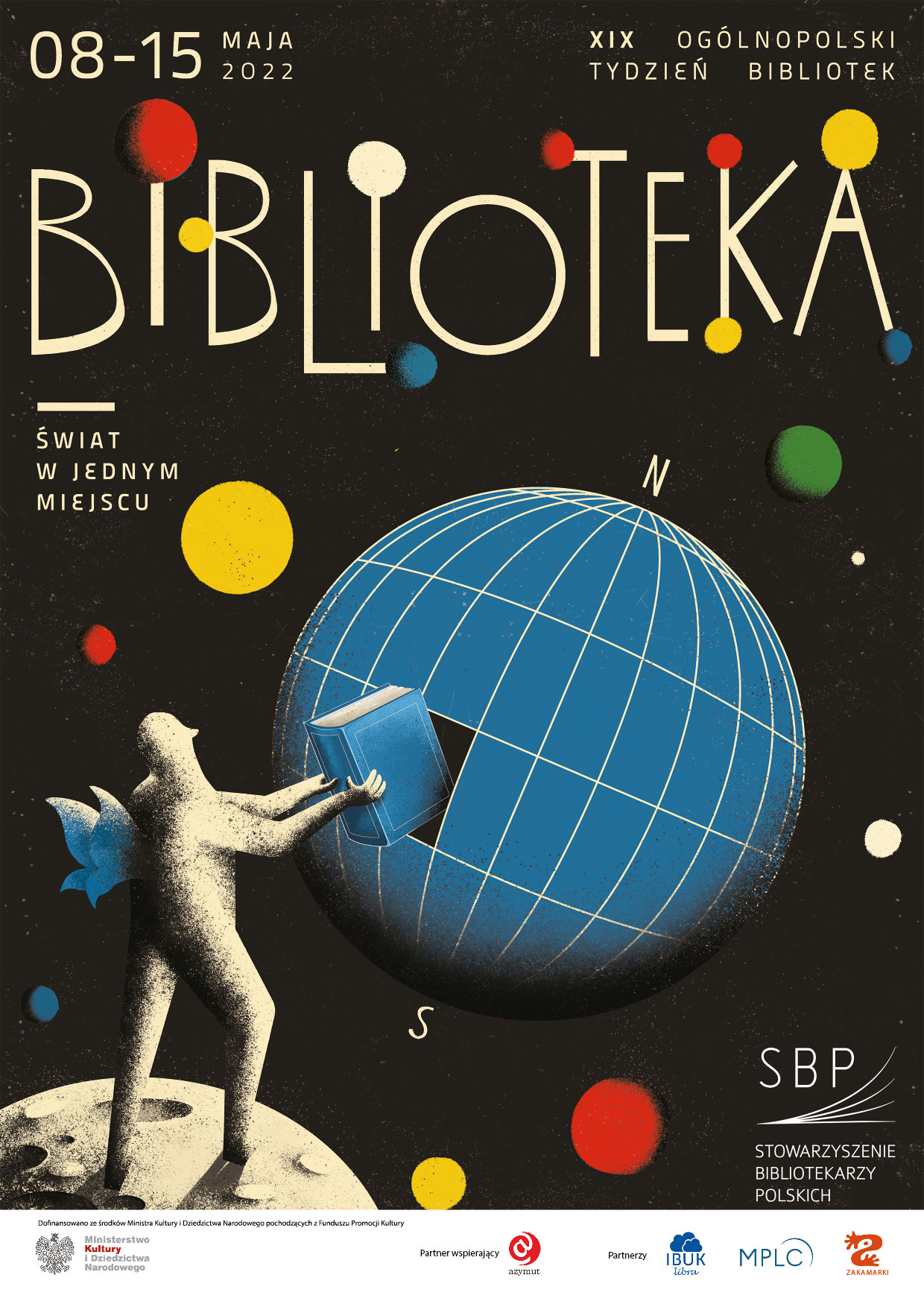 Tydzień Bibliotek 2022 - plakat