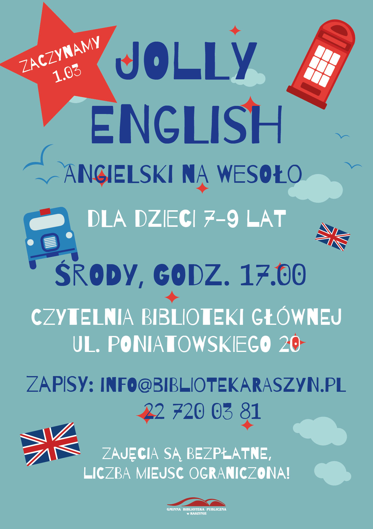 Jolly English - plakat
