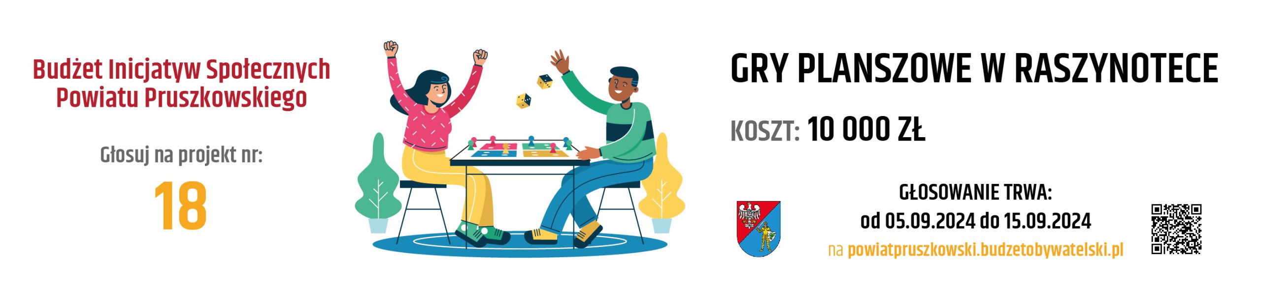 Głosuj na projekt 18 - gry planszowe w Raszynotece