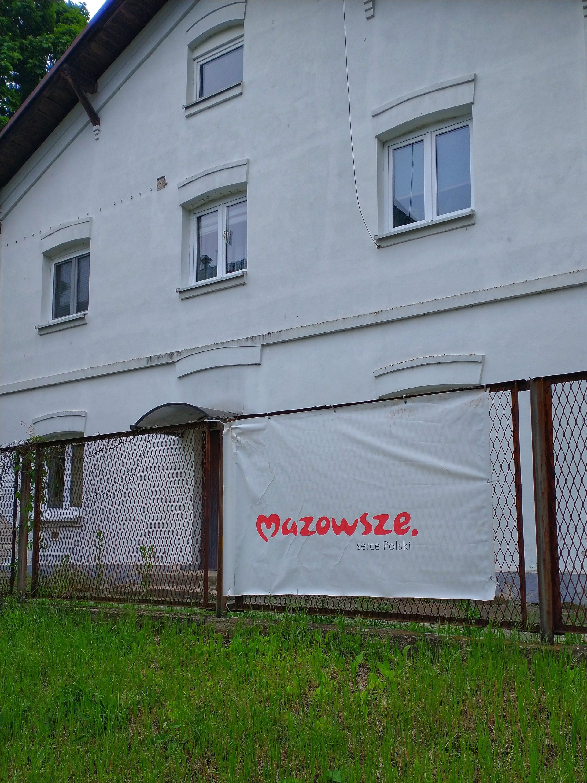 Baner Samorządu Województwa Mazowieckiego Mazowsze Serce Polski