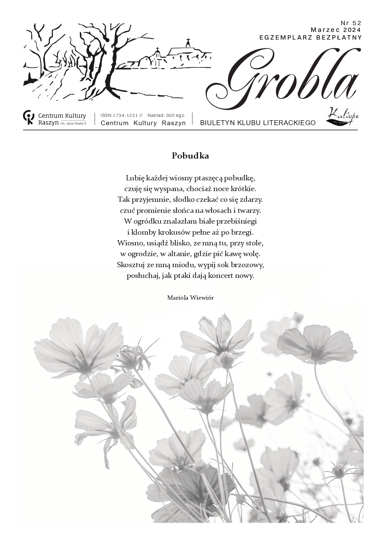 Okładka "Grobli" nr 52