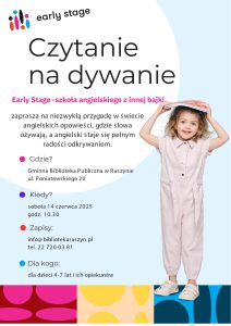 Powiększ. Czytanie na dywanie z Early Stage dla dzieci 4-7 lat wraz z opiekunami - alternatywa tekstowa w artykule