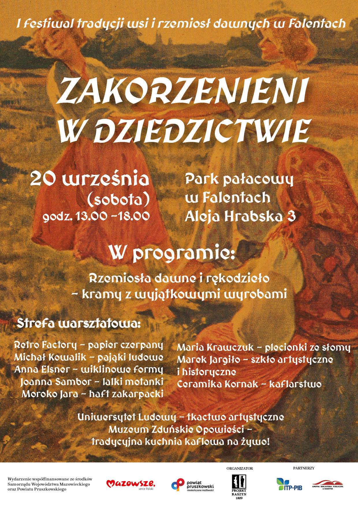 Powiększ. Zakorzenieni w dziedzictwie - festiwal w Falentach. Alternatywa tekstowa w artykule
