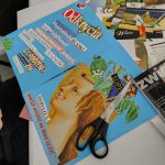 Jedna z powstałych prac z rozbudowaną warsztwą tekstową