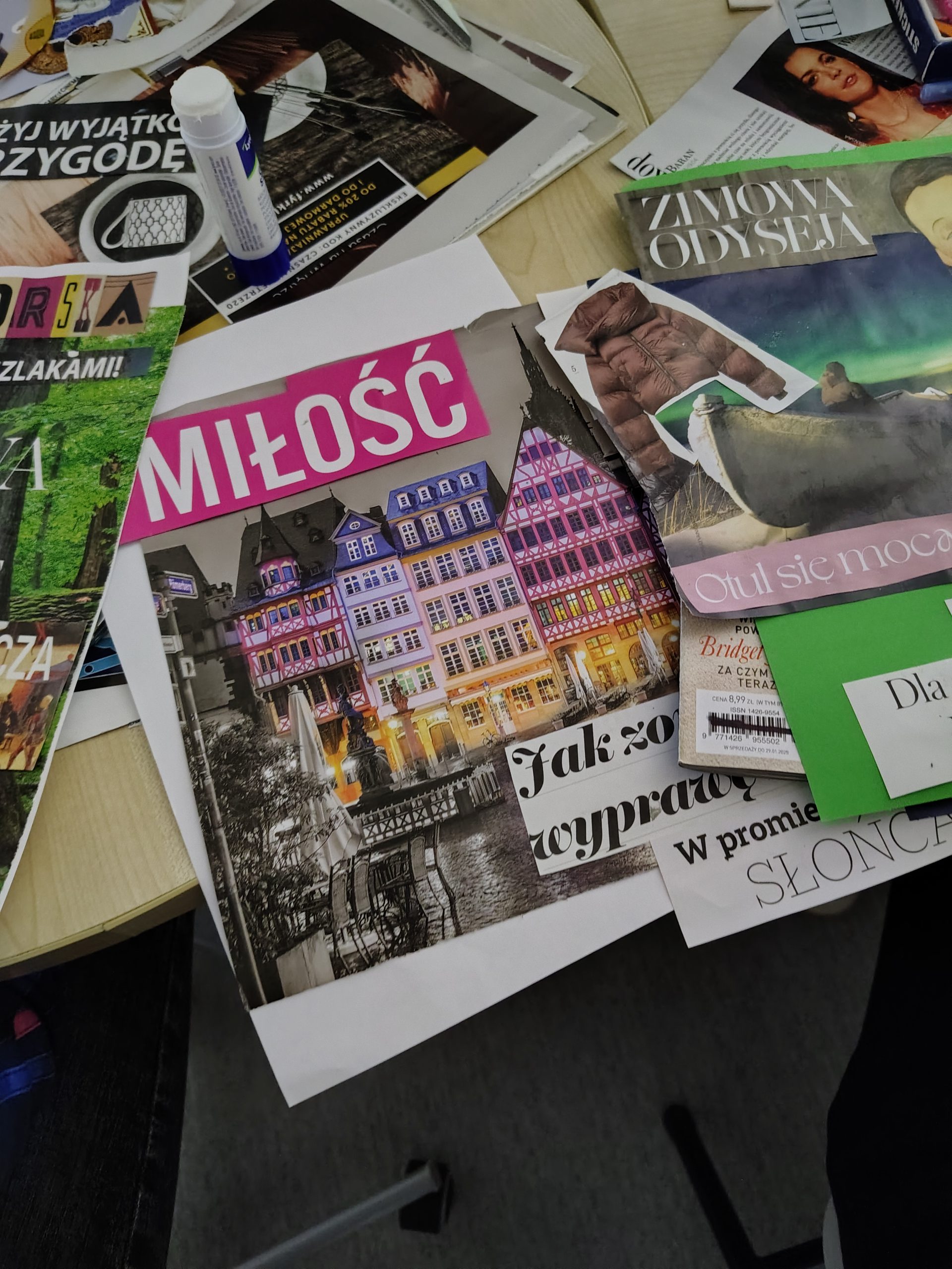 Jedna z powstałych prac z hasłem miłość