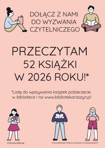 Powiększ. Przeczytam 52 książki w 2026 roku