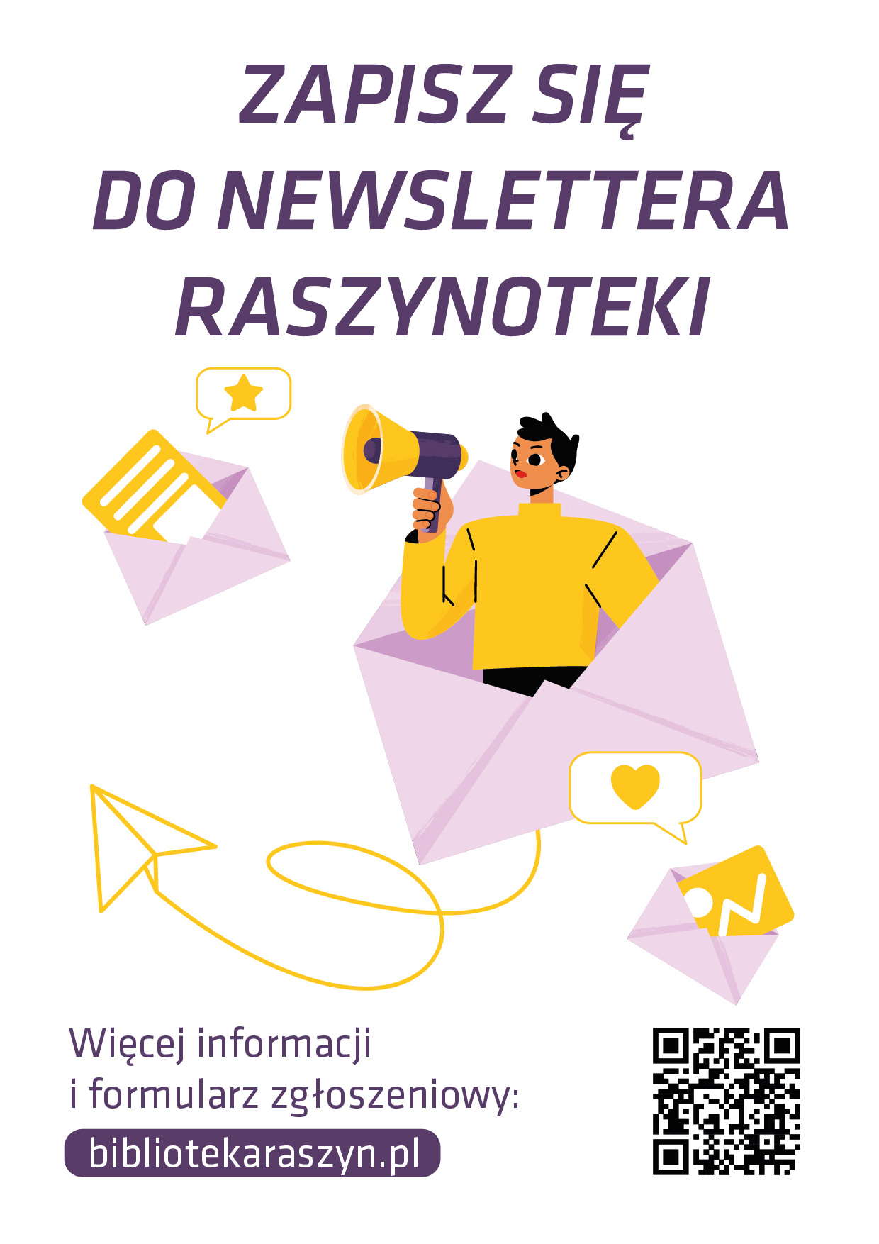 Zapisz się do newslettera - alternatywa tekstowa w artykule